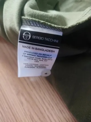 Polo Sergio Tacchini Verde Talla S