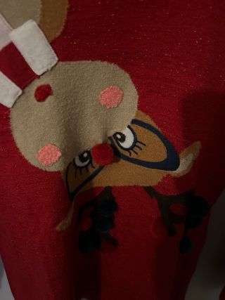 Jersey niña reno Navidad XS