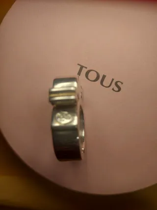 Anillo Tous Niña Plata Ajustable