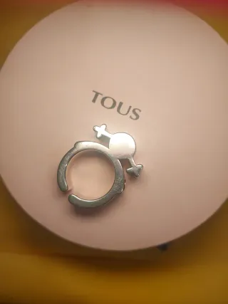 Anillo Tous Niña Plata Ajustable