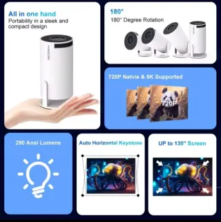 Proyector HY300 Nuevo