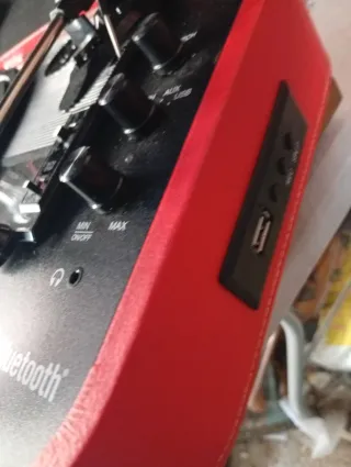 Giradischi Vintage SWINGSON Rosso Bluetooth