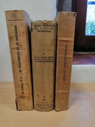 Lote 3 libros manuales