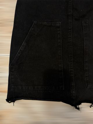 Peto Falda Vaquera Negro