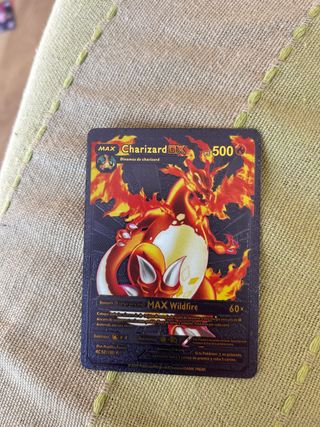 Cromo Pokemon Charizard DX PS 500