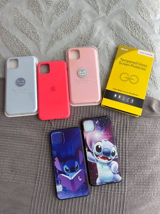 Fundas iPhone 11 Pro Max y Protector Pantalla