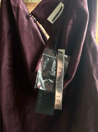 Blusa morada Noisy May