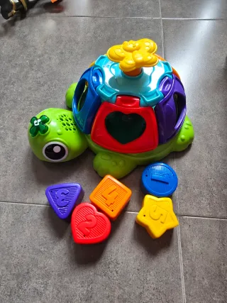 Lote Juguetes Bebé: Tortuga y Mono