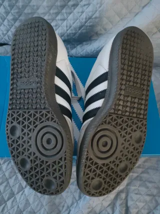 Adidas Samba OG Gris/Blanco Talla X