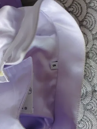 Traje de novio color blanco. Talla 50- 56. 1puesta