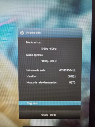 Monitor HP Pavilion 22cw