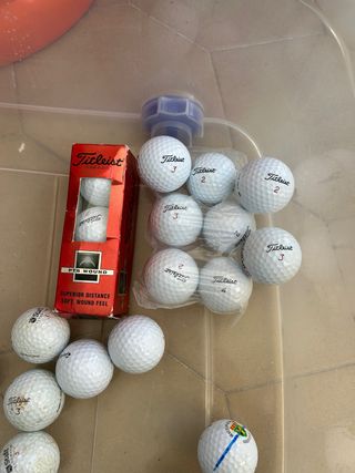 Bolas de Golf Titleist Usadas , apanha bolas