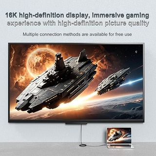 Cable HDMI 16K 10K 8K HDMI 2.2 Cable de Oro NUEVO