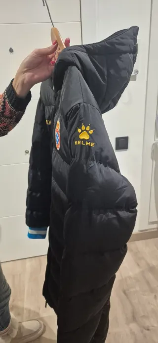 Chaquetón KELME RCD ESPANYOL Negro Talla L