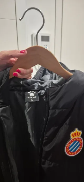 Chaquetón KELME RCD ESPANYOL Negro Talla L