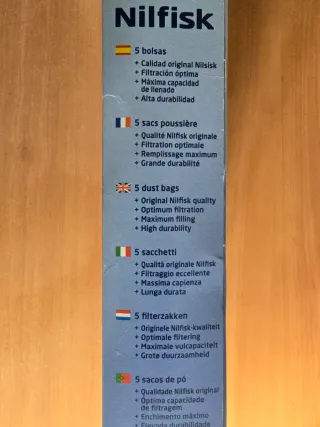 Nilfisk Bolsas Aspiradora 5uds Original