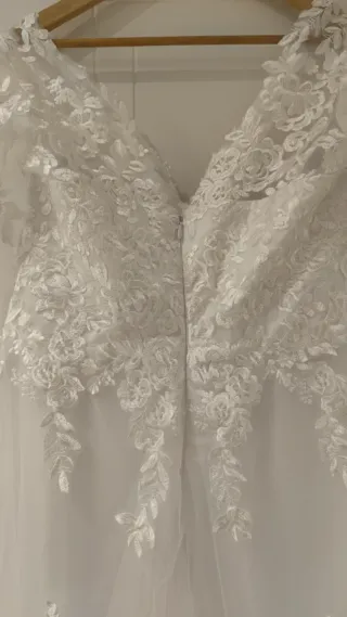Vestido de Novia Blanco Sin Estrenar