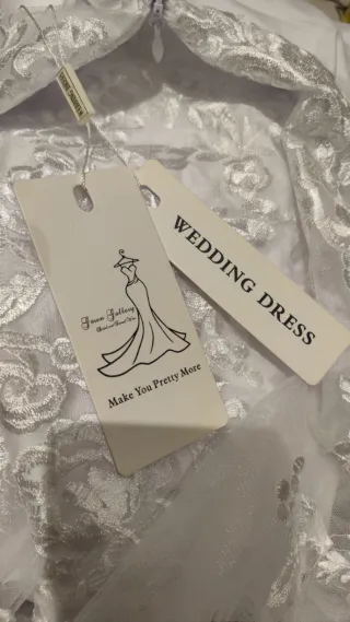 Vestido de Novia Blanco Sin Estrenar