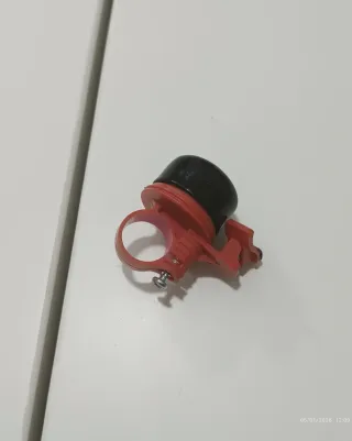 Campanello per bicicletta rosso