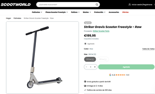 Scooter Patinete Striker Gravis