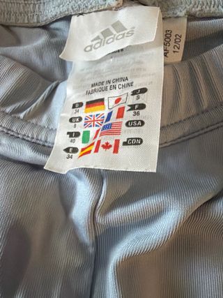 Pantalón Adidas Climalite Azul Recto Chica