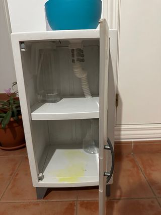 Mueble fregadero para camper con puerta