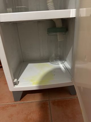 Mueble fregadero para camper con puerta