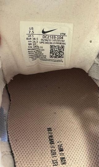 Zapatillas Nike Waffle One Beige/Rosa