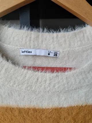 Jersey rayas mostaza y blanco