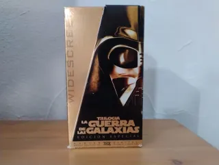 Trilogía Star Wars VHS Edición Especial Dorada