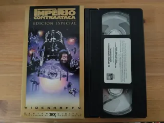 Trilogía Star Wars VHS Edición Especial Dorada