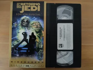 Trilogía Star Wars VHS Edición Especial Dorada