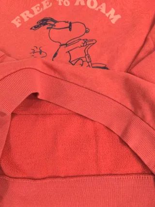 Sudadera Snoopy Lefties talla 11-12 (152 cm).