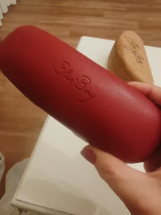 Custodia occhiali Blue Bay rossa