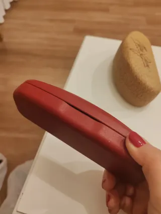 Custodia occhiali Blue Bay rossa