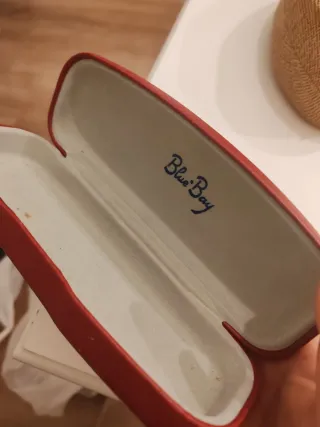 Custodia occhiali Blue Bay rossa