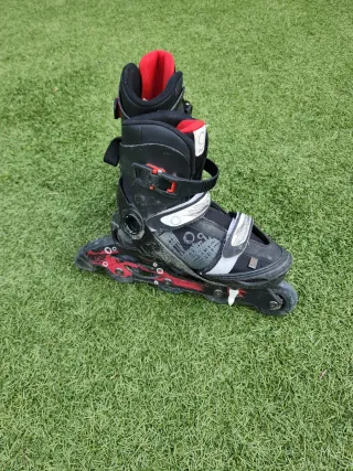 Patines en línea infantiles negros