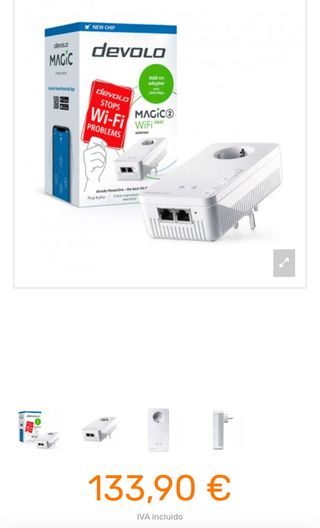 Devolo Magic 2 WiFi Next Single PLC 2400Mbps