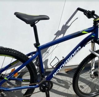 Bicicleta BTT Rockrider Azul Amarillo  TALLA - M -
