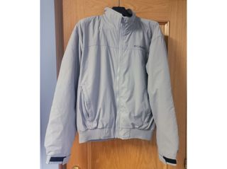 Chaqueta Columbia Gris Hombre