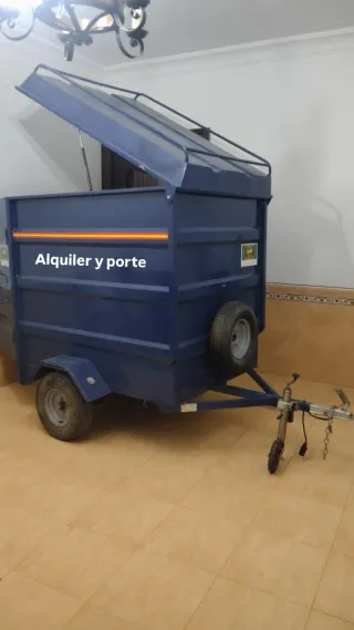 Alquilo remolque para portes,campig