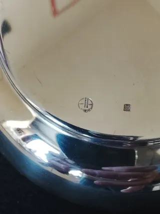 Ciotola militare francese in silver plated