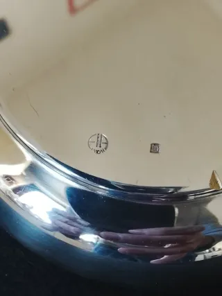 Ciotola militare francese in silver plated