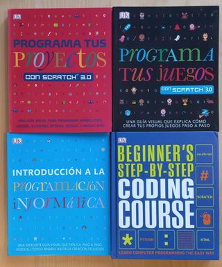 Pack 4 Libros Programación principiantes