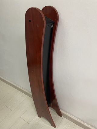 Mueble porta CD's de madera