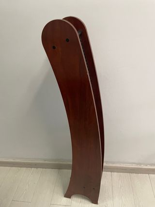 Mueble porta CD's de madera