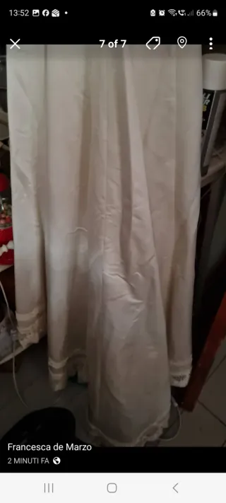 Abito da sposa vintage  con pizzo