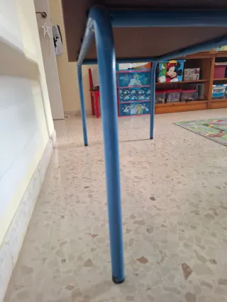 Mesa colegio vintage