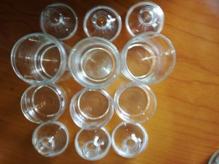 Juego de 6 frascos de vidrio para cocina