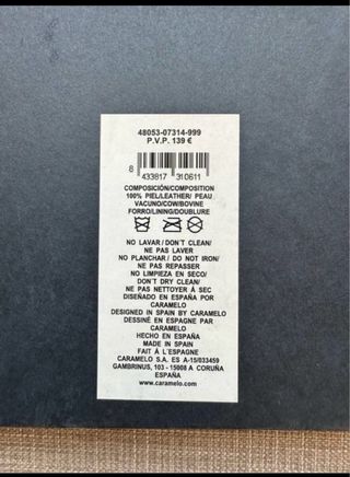 Funda Caramelo Piel iPad/Tablet Azul